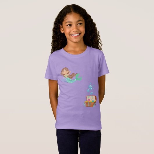Mermaid T-shirt (Voorkant volledig)