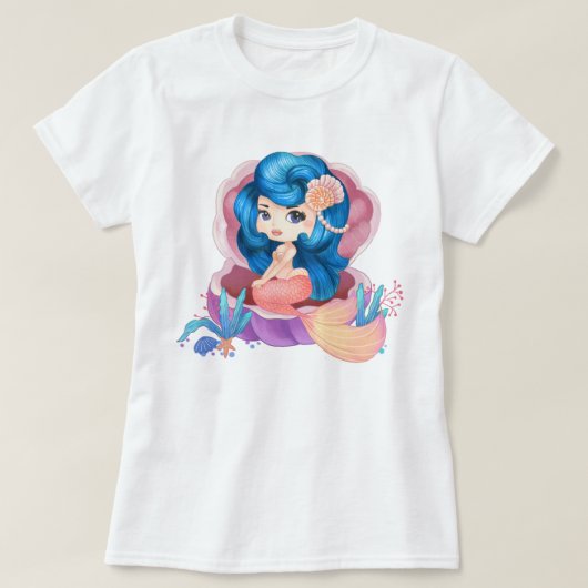 Mermaid T-Shirt (Design voorkant)