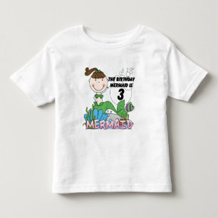 Mermaid T-shirts et cadeaux pour le 3ème anniversa