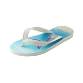 Mermaid Tail Kinder Teenslippers (Schuin)