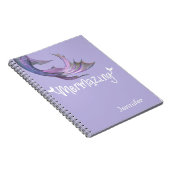 Mermaid Tail Mermazing Personalized Notitieboek (Rechterzijde)