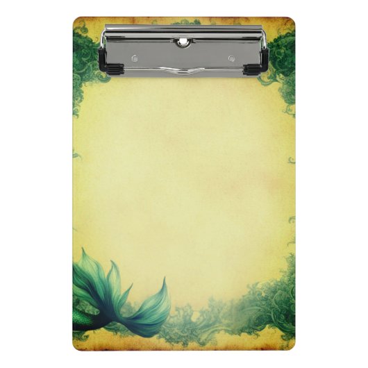 Mermaid Tail Mini Klembord (Voorkant)