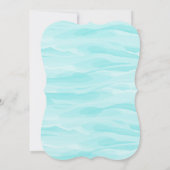 Mermaid Tail onder de uitnodiging tot vrijdag van (Achterkant)