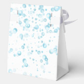 Mermaid Tail onder het Zee van Birthday Bedankdoosjes (Achterkant)