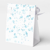 Mermaid Tail onder het Zee van Birthday Bedankdoosjes (Achterkant)