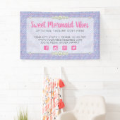 Mermaid Tail Scale & Pearl Pastel Sparkle Boutique Spandoek (Insitu)