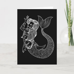 Mermaid Tattoo Mermaid Art Tattoo Girls Kaart