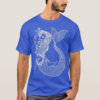 Mermaid Tattoo  Mermaid Art Tattoo Girls Sa T-shirt