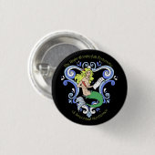 Mermaid Tavern (kleur) Ronde Button 3,2 Cm (Voorkant /achterkant)