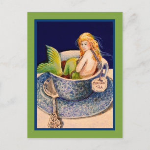 Mermaid Tea II Post Card Briefkaart