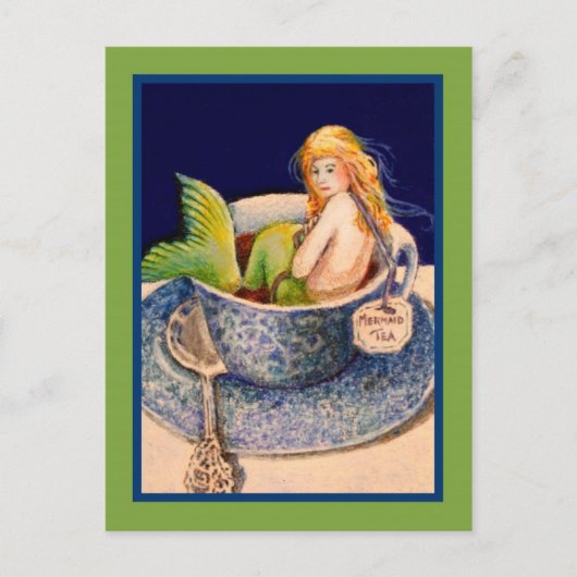 Mermaid Tea II Post Card Briefkaart (Voorkant)