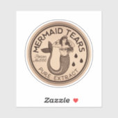 Mermaid Tears Potion  Label Sticker (Vel)