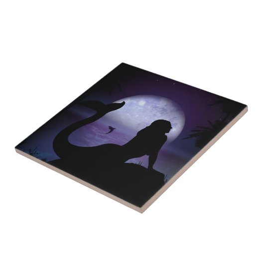 Mermaid Tegeltje (Zijkant)