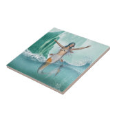 Mermaid Tegeltje (Zijkant)
