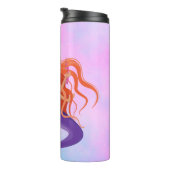 Mermaid thermale tumbler thermosbeker (Geroteerd rechts)