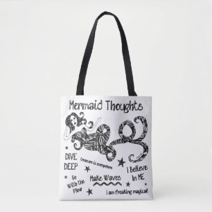 Mermaid Thoughts Draagtas