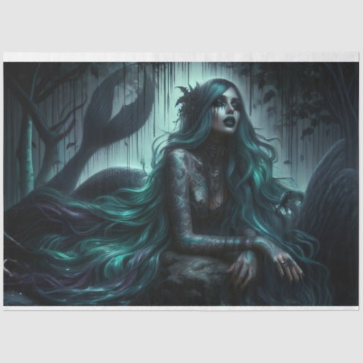 Mermaid Tissue Paper Tissuepapier (Voorkant)