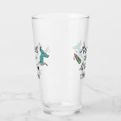 Mermaid Today Unicorn Tomorrow Glas (Links)