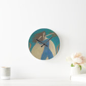 Mermaid & Turtle Wall Clock Ronde Klok (Huis)