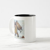 Mermaid Tweekleurige Koffiemok (Voorkant links)