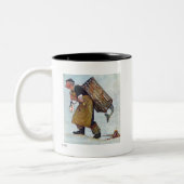 Mermaid Tweekleurige Koffiemok (Links)