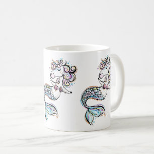 Mermaid Unicorn Koffiemok