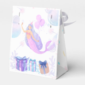 Mermaid Verjaardag Bedankdoosjes