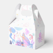 Mermaid Verjaardag Bedankdoosjes (Voorkant Zijde)