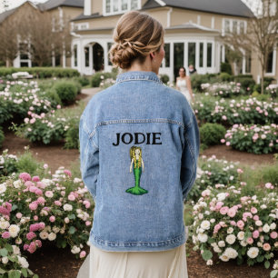 Mermaid - Veste Denim personnalisée