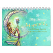 Mermaid Wall Calendar beroemd gemaakt door Molly H Kalender (Hoes)