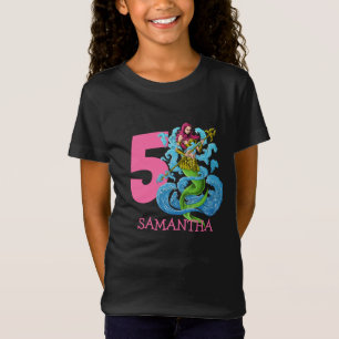 Mermaid Warrior 5e anniversaire T-shirt