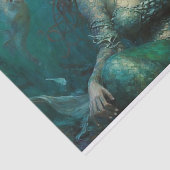 Mermaid Watching Tissuepapier (Detail)