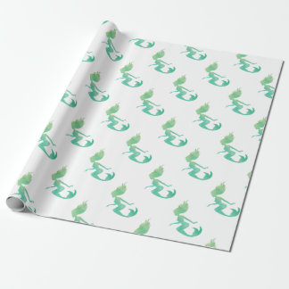 Mermaid waterverf cadeaupapier