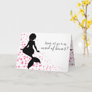 Mermaid Wedding, word jij mijn dienstmeisje van ee Kaart