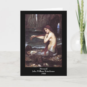 Mermaid Wenskaart Kaart