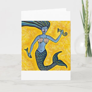 Mermaid Wenskaart Kaart