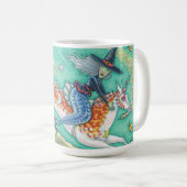 MERMAID WITCH, HALLOWEEN MERHORSE PONY CLASSIC MUG (Devant droit)