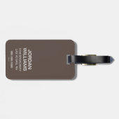 Mermaid X-ing Bagagelabel (Achterkant horizontaal)