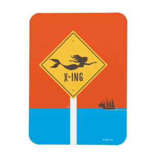 Mermaid X-ing Magneet