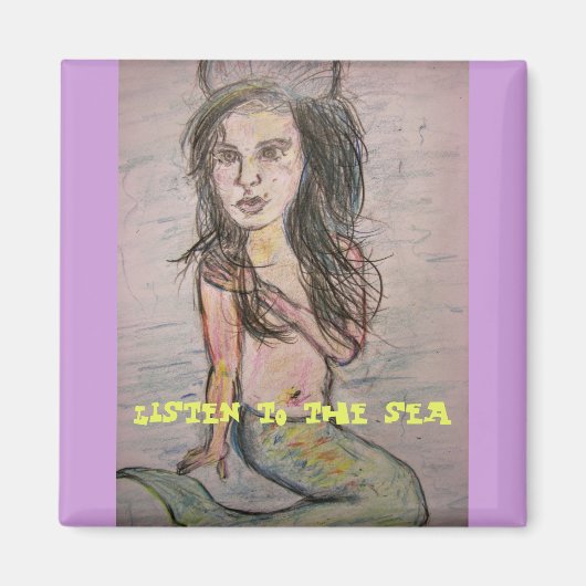 Mermaid Zee Magneet (Voorkant)