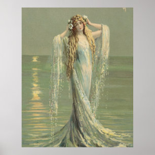  Mermaid Zee Nymph Poster Print
