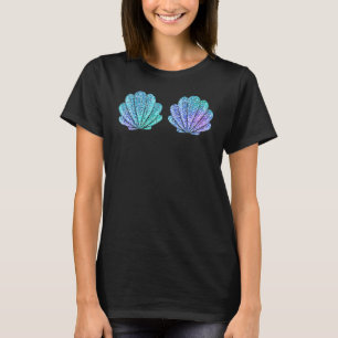 Mermaid Zee Shell Bra Halloween Costume Topjes T-shirt