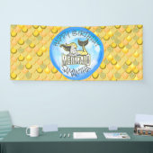 Mermaid Zee Yellow Scales Banner (Beurs)