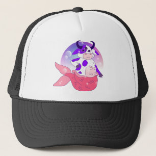 mermaïde koe trucker pet