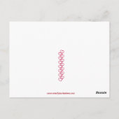  mermaïden Briefkaart voor multirasse Valentijn (Achterkant)