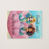 mermaïden legpuzzel (Horizontaal)