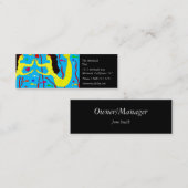 mermaïden mini visitekaartje (Voorkant / Achterkant)