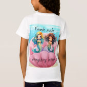 mermaïden t-shirt (Achterkant)