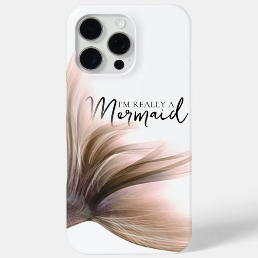 #MermaidLife Ik ben echt een zeemeermin | Roos gou Case-Mate iPhone Case (Achterkant)