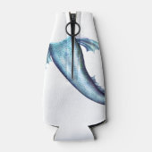 #MermaidLife Sailor Mouth Zeemeermin Soul | Blauer Flesjeskoeler (Achterkant)